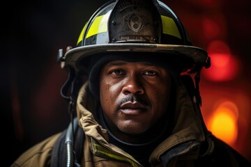 He is a firefighter, his muscular build and fearless attitude making him a natural fit for the job. His deafness does not hold him back, as he relies on visual cues and hand signals to communicate