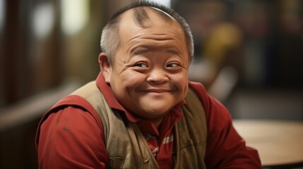 A retired individual with dwarfism, looking back on a fulfilling and adventurous life. They may have faced challenges and obstacles due to their condition, but have never let it hold them