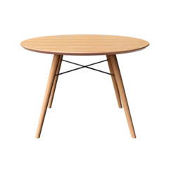 Foto op Plexiglas coffee table or end table isolated on transparent background © Gethuk_Studio
