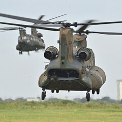 輸送ヘリCH-47J Chinook（チヌーク）、陸上自衛隊