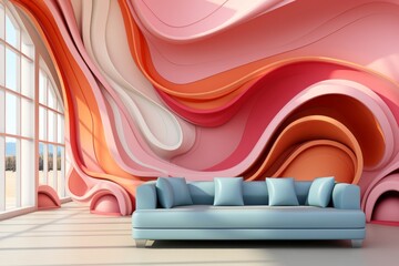 Living Room Mockup