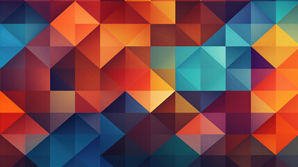 Abstract geometric shapes squares triangles rhombuses. Background from figures