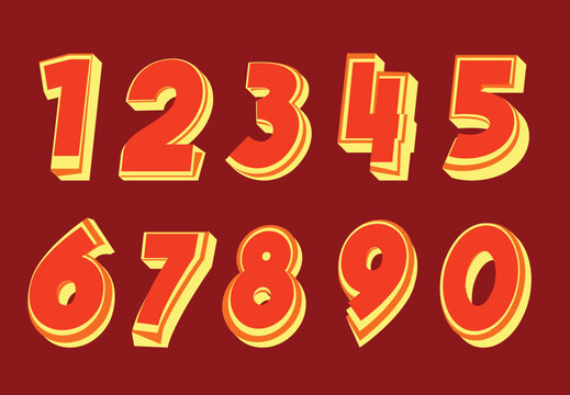 「おしゃれ数字フォント」の写真素材 | 6,295件の無料イラスト画像 | Adobe Stock