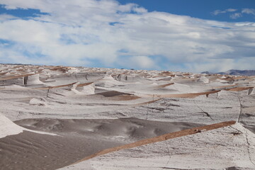 unique pumice field in the world in northwestern Argentina