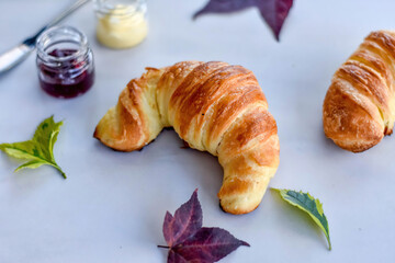 Pan, croissant, pan saludable 
