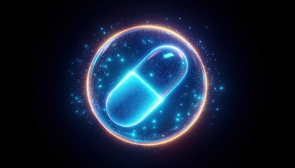 Luminous Magic Pill in Midnight