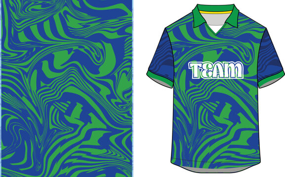 pattern jersey, 2d mockup front view, sportwear background, football, volleyball, futsal, jersey