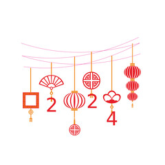 Chinese New Year Icons and vector elements