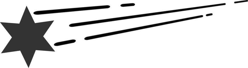 밤하늘 떨어지는 운석 별