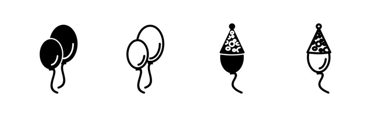 Balloon icon vector. air balloon icon isolated