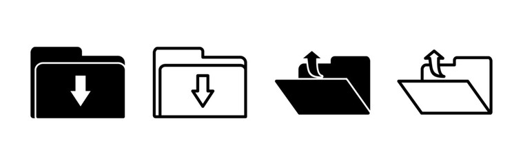 Archive icon vector. archive storage icon vector. folders icon.