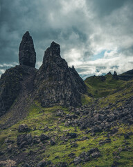 Old Man of Storr hike, Isle of Skye, Scotland