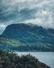 View of Loch Carron from Plockton, Scotland