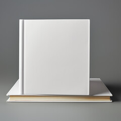 blank book on shelf