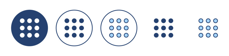 Menu icon vector. web menu sign and symbol. hamburger menu symbol