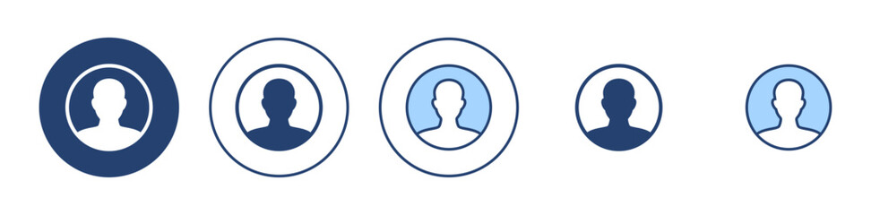 User icon vector. person sign and symbol. people icon.