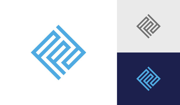 Letter PPD initial monogram logo design