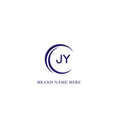 JY Letter Logo Design. Initial letters JY logo icon. Abstract letter JY J Y minimal logo design template. J Y Letter Design Vector with black Colors. JY logo,  Vector, spared, logos 