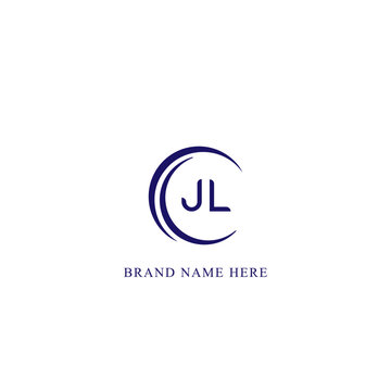 JL Letter Logo Design. Initial letters JL logo icon. Abstract letter JL J L minimal logo design template. J L Letter Design Vector with black Colors. JL logo,  Vector, spared, logos 