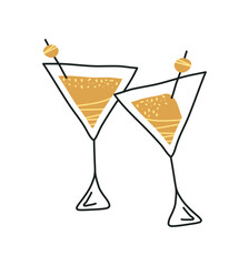 happy new year toast drinks