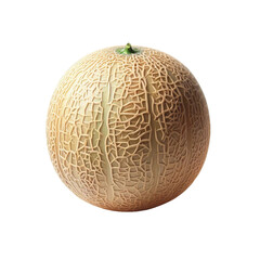 melon isolated on transparent background