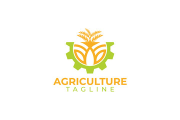 Agriculture farm  vector and logo design