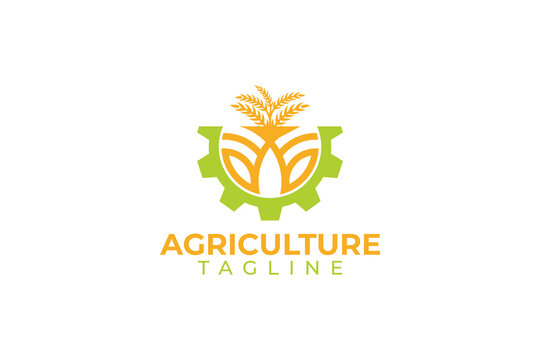 Agriculture farm  vector and logo design