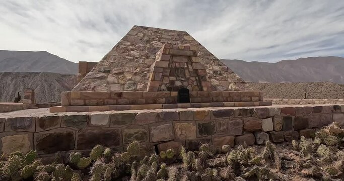 Pucara de Tilcara Ruins in Tilcara, Humahuaca Valley, Jujuy Argentina.  The Pucar&aacute; of Tilcara is one of the most important pre-Hispanic settlements of the Quebrada de Humahuaca