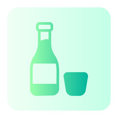 Sake gradient icon