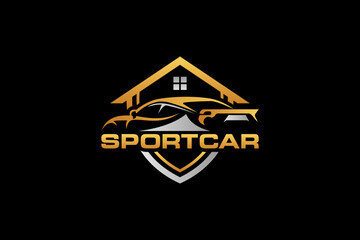 Automotive Car home logo and vector