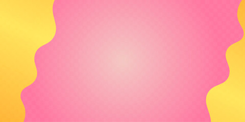 ピンクと金の和柄背景　格子柄文様