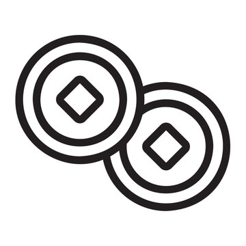 recommend clip art: yen line icon