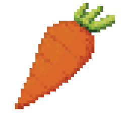 Carrot pixel art