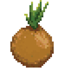 Onion pixel art