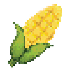 Sweet corn pixel art