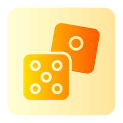 dice gradient icon