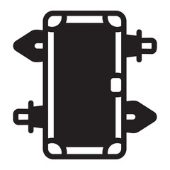 magic trick glyph icon