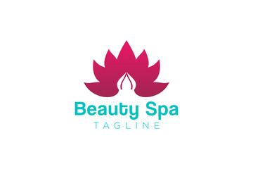 Beauty and fashion logo design and vector template