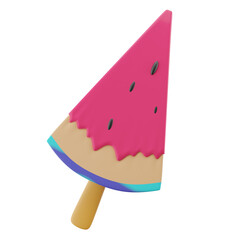 3D Ice Cream Illustration