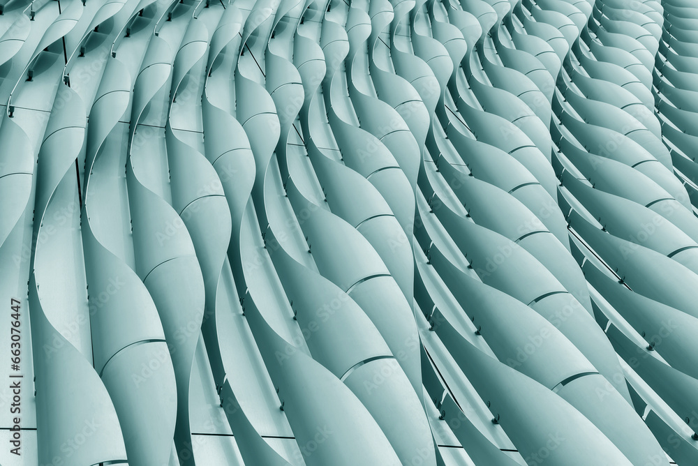 Aufkleber exterior of modern architecture. building abstract background