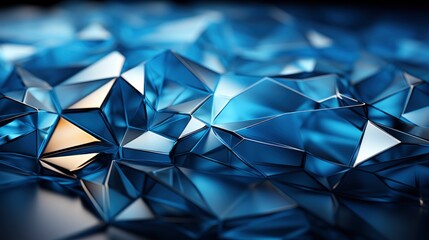 Blue Polygonal Abstract Background , Background Image,Desktop Wallpaper Backgrounds, Hd