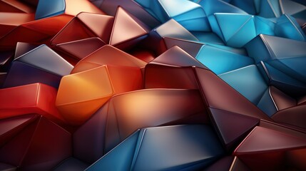 Colorful Geometric Shapes Gradient Background Background Image,Desktop Wallpaper Backgrounds, Hd