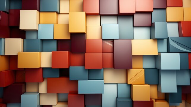 Colorful Geometric Background Flat Design Background Image,Desktop Wallpaper Backgrounds, Hd © ACE STEEL D