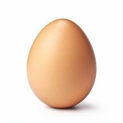 Egg isolated on white background.
