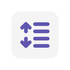 Paragraph space Text editor icon flat in vector format