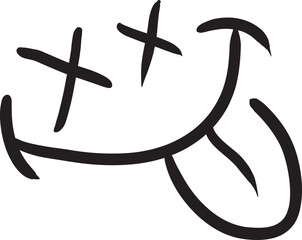 Emoji Brush Illustration Element