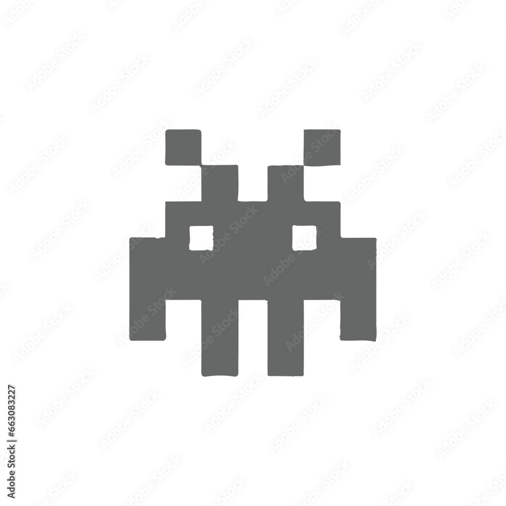 Fototapete 404 error icon. simple style 404 error web page background symbol. 404 error brand logo design eleme