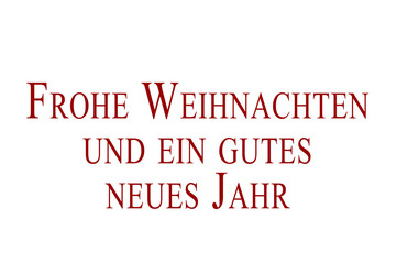 Digital png illustration of frohe weihnachten text on transparent background