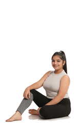 Fototapeta premium Young Indian fit woman 
