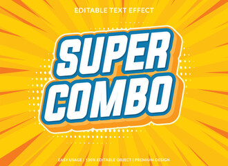 super combo editable text effect template with abstract background use for business logo and brand